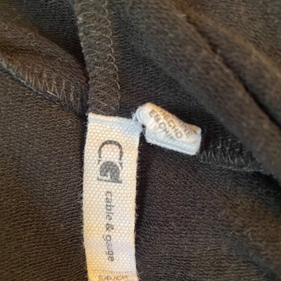 Maternity Hooded Sweatshirt/Sweaterdress - Picture 2 of 4